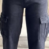 Pantalon Cargo Femme Noir – Tendance