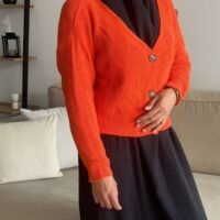 Gilet Court Femme – Maille Douce & Coupe Tendance