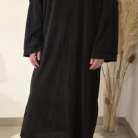 Robe Lyna – Longue maille côtelée